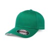 Pepper Green Flexfit Wooly Combed Caps